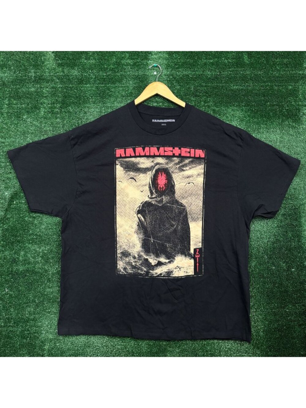 Rammstein Zeit Album Zeithuter Rock Band T-Shirt Size XXXL